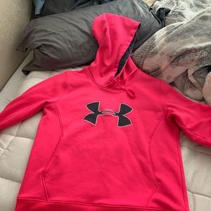 Pink Under Armour Hoodie